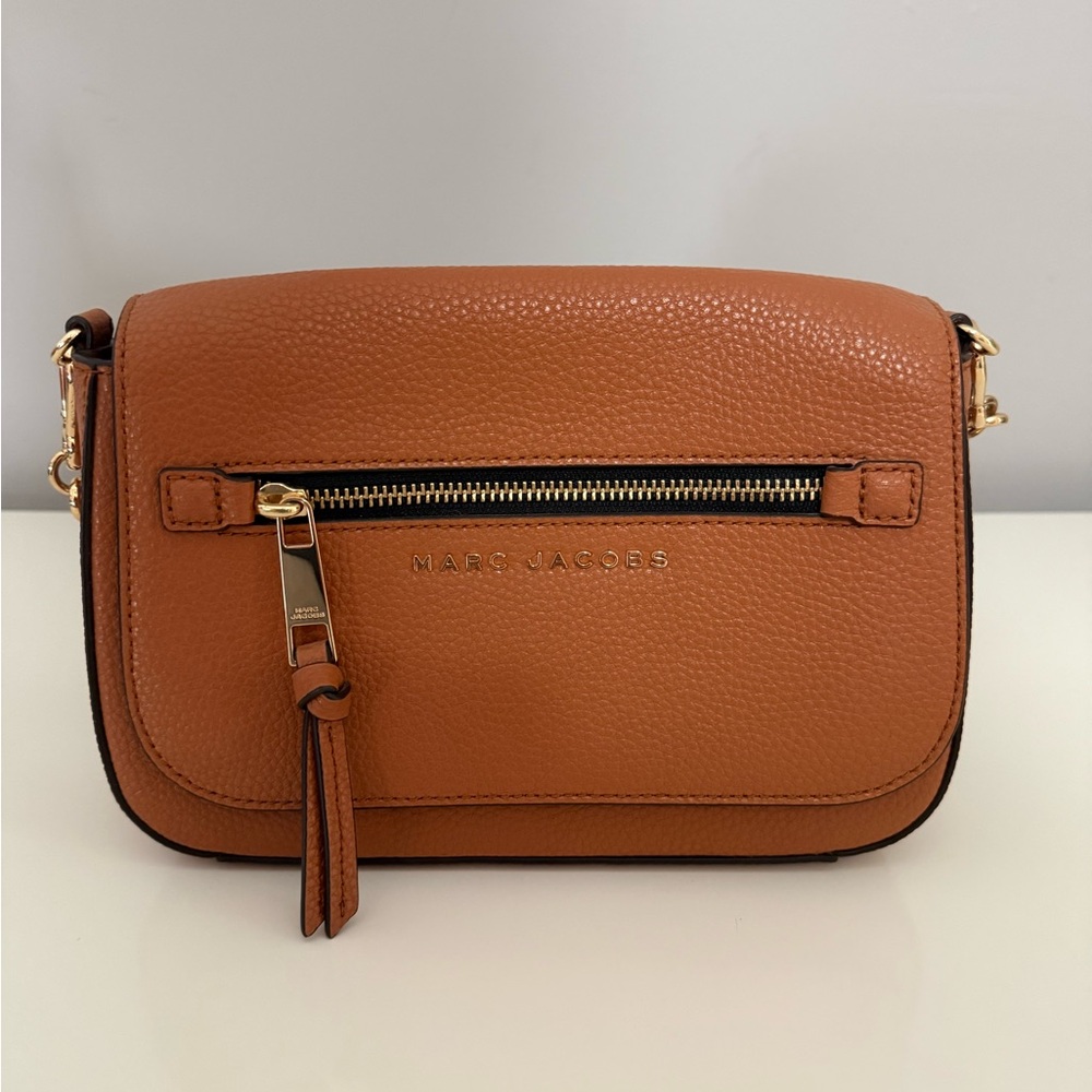 Marc Jacobs Tan Leather Crossbody Bag